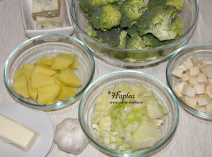 supa crema de broccoli cu gorgonzola poza 1