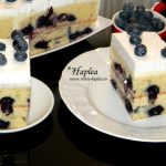 PRAJITURA CU AFINE SI CREMA DE MASCARPONE (BLUEBERRY CAKE)